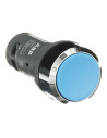 ABB Бутон син CP1-30L-10 1NO хромиран ринг Ø22mm Compact  - 1SFA619100R3014