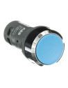 ABB Бутон син CP1-30L-10 1NO хромиран ринг Ø22mm Compact  - 1SFA619100R3014 - 2