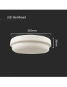 V-TAC 24W LED Плафон 4000 IP54 - 23597 - 5