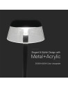 V-TAC 2W LED Настолна Лампа (130x285) 3в1 Димираща Черно Тяло - 23685 - 8