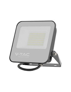 V-TAC 50W LED Прожектор 4000K Черно Тяло Сиво Стъкло 160lm/W 5год. Гаранция - 23694 - Цена | LEDs4economy