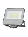 V-TAC 30W LED Прожектор 4000K Черно Тяло Сиво Стъкло 160lm/W 5год. Гаранция - 23692