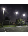 V-TAC 50W LED Прожектор SMD SAMSUNG Чип 1м Кабел Черно Тяло Сиво Стъкло Мат 4000K - 23688 - 10