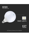 LED Крушка - SAMSUNG ЧИШ 18W E27 G120 2000LM 6400K - 6