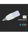 LED Крушка - SAMSUNG ЧИП 7.5W E14 T37 4000K - 3