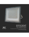 V-TAC 50W LED Прожектор 3в1 Сиво Тяло - 23614 - 7