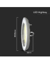 V-TAC 100W LED Камбана CCT - 23622 - 9