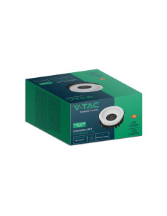 V-TAC 12W LED Луна Bridgelux 3в1 Бял Ринг + Черна Основа - 23672 - Цена | LEDs4economy 2