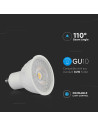 V-tac LED Крушка - 6W GU10 SMD Пластик 110° 4000K 211991 - 6