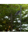 V-TAC 10W LED Соларен Прожектор LiFePo Батерия 3.7V Черен CCT 4000K + 6000K - 23756 - 3