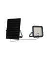 V-TAC 10W LED Соларен Прожектор LiFePo Батерия 3.7V Черен CCT 4000K + 6000K - 23756 - 14