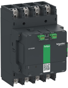 SE Контактор TeSys G 4P 185kW (265A AC-3) 1NO-1NC 200...500V 50/60Hz - LC1G2654LSEA - Цена | LEDs4economy