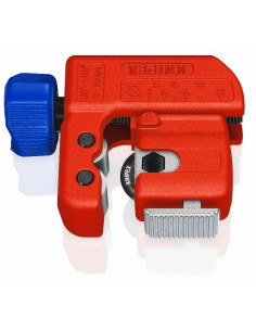 Knipex Инструмент за рязане на тръби TubiX, магнезиев, Ø3-30мм, червена ръкохватка 77мм, - K903101 - Цена | LEDs4economy
