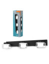 LEDVANCE LED ЛАМПА ORBIS FLAME 3X5.5W CLICK CCT IP44 BLACK  - 4099854275975 - 2