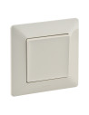 Legrand 755737 Девиаторен ключ Valena Life 1х, с рамка, крем,  - 755737