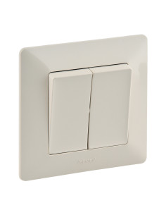 Legrand 755739 Сериен ключ Valena Life 1х, с рамка, крем, - 755739 - Цена | LEDs4economy