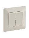 Legrand 755739 Сериен ключ Valena Life 1х, с рамка, крем,  - 755739 - 2