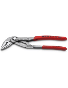 Knipex Клещи раздвижени Cobra ES, червена ръкохватка 180мм, - K8751180 - Цена | LEDs4economy 2