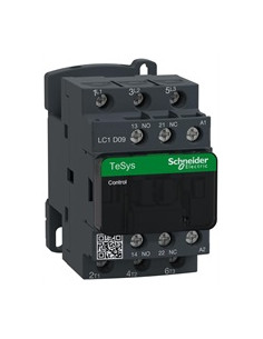 SE Контактор TeSys D 3P 4kW (9A AC-3) 1NO-1NC 380V 50/60Hz - LC1D09Q7 - Цена | LEDs4economy 2