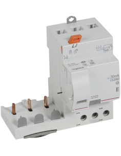 Legrand Допълнителен ДТЗ модул 3P 63A 30мА тип F DX3 - 410486 - Цена | LEDs4economy 2