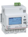 Legrand Трифазен мерител за ДИРЕКТНО мерене на ел. енергия EMDX3, Modbus, 2 тарифи, за DIN монтаж 4 мод, 63A,  - 412091 - 2