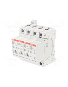 ABB Катоден отводител тип 2 OVR 40kA 275V 3P+N 1NO+1NC - 2CTB815704R0800 - Цена | LEDs4economy