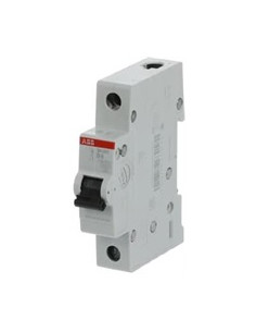 ABB Автоматичен прекъсвач SH201 1P 6A крива B 6kA - 2CDS211001R0065 - Цена | LEDs4economy