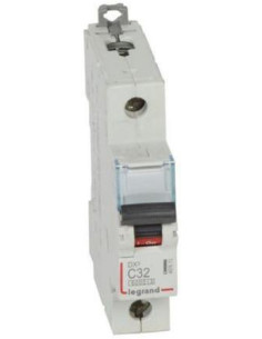 Legrand Автоматичен прекъсвач DX3 1P 32A крива С 6kA - 407673 - Цена | LEDs4economy 2