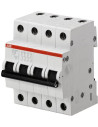 ABB Автоматичен прекъсвач SH204 4P 50A крива C 6kA  - 2CDS214001R0504