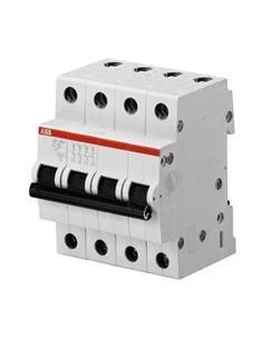 ABB Автоматичен прекъсвач SH204 4P 50A крива C 6kA - 2CDS214001R0504 - Цена | LEDs4economy 2