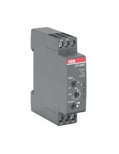 ABB Реле за време, закъснение при изключване, CT-ARC, 2x 0.05s…10m, 1c/o 4A, 24...240Vac/dc - 1SVR508120R0000 - Цена | LEDs4econ