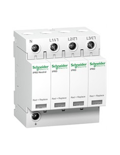 SE Катоден отводител тип 2 Acti 9 iPRD20 20kA 350V 3P+N с индикация - A9L20601 - Цена | LEDs4economy