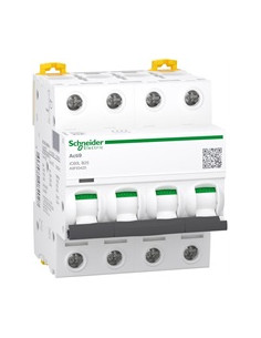 SE Автоматичен прекъсвач Acti 9 iC60L 4P 25A крива B 15kA - A9F93425 - Цена | LEDs4economy 2