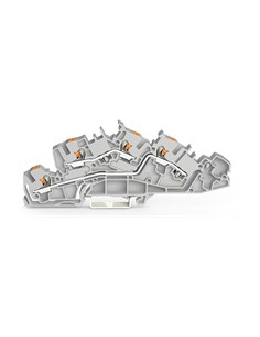 Wago Редова клема L/L СИВА 4мм2 с бутон БЕЗВИНТОВА серия TOPJOB® S - 2205-7642 - Цена | LEDs4economy