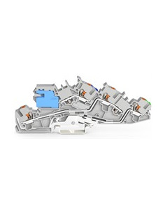 Wago Редова клема NT/L/PE СИВА 4мм2 с бутон БЕЗВИНТОВА серия TOPJOB® S - 2205-7641 - Цена | LEDs4economy 2