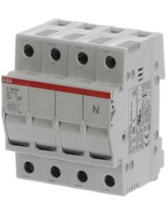 ABB Разединител стопяем предпазител 3P+N 10X38 mm E93N/32A 3мод. - 2CSM204733R1801 - Цена | LEDs4economy 2