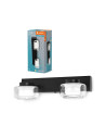 LEDVANCE LED ЛАМПА ORBIS FLAME 2X5.5W CLICK CCT IP44 BLACK - 4099854275951