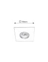 Rabalux Randy Вградени и повърхностно монтирани лампи IP44/ IP20 LED 4W 1079 - 13