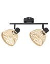 Rabalux Rattan Спот осветление IP20 E14 2x MAX 15W 3134 - 5