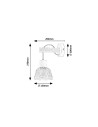 Rabalux Rattan Аплик IP20 E27 1x MAX 15W K 71025 - 11