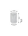 Rabalux Revan Настолни лампи IP20 E27 1x MAX 6W K 74212 - 10