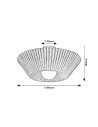 Rabalux Revan Плафон IP20 E27 1x MAX 6W K 71248 - 12