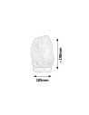 Rabalux Rock Декоративни лампи IP20 E14 1x MAX 15W 4120 - 11