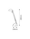 Rabalux Ronald Настолни лампи IP20 LED 5W 4335 - 5