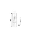Rabalux Ronno Настолни лампи IP20 E27 1x MAX 25W K 74050 - 13
