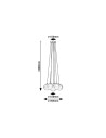 Rabalux Rosehip Висящи осветителни тела IP20 G9 7x MAX 25W K 72304 - 10