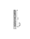Rabalux Roxas Лампион IP20 E27 2x MAX 40W K 74022 - 15