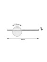 Rabalux Sabira Лампи за картини IP20 LED 6W 4000 78034 - 13