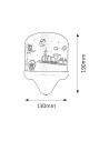 Rabalux Shepherd Детски лампи IP20 E14 1x MAX 7W 4569 - 11