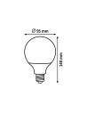 Rabalux SMD-LED LED крушки IP20 W 1577 - 2